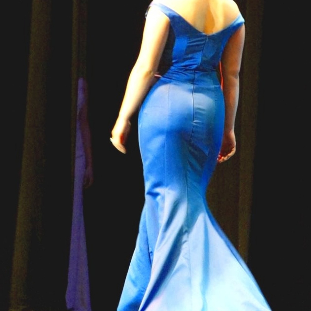 Royal Blue Evening Gown